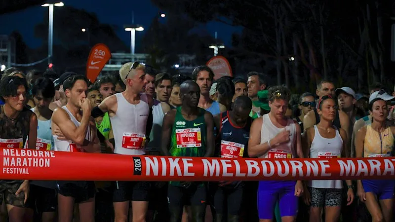 Melbourne Marathon LIVE: Legendary Kenyan Eliud Kipchoge breaks race record while New Zealand’s Camille French beats elite field