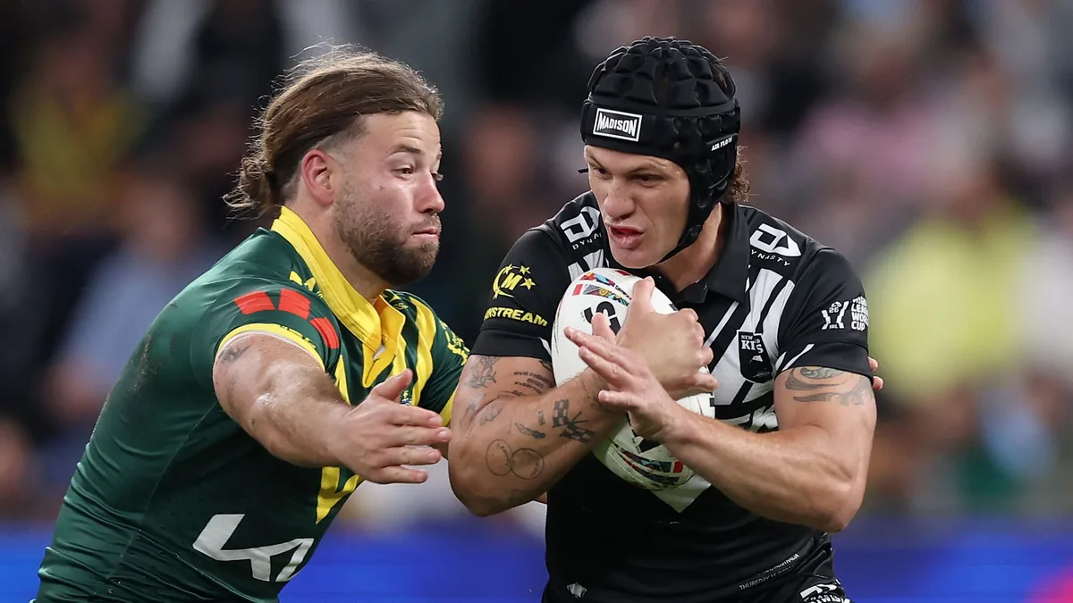 Rugby League World Cup LIVE! New Zealand lead Australia in opener