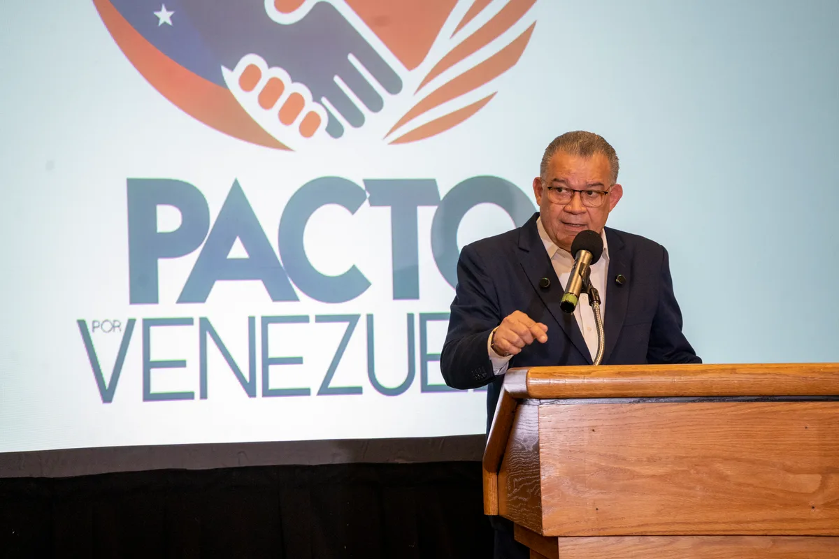 Enrique Márquez presentó la propuesta Pacto por Venezuela y respaldó el diálogo nacional
