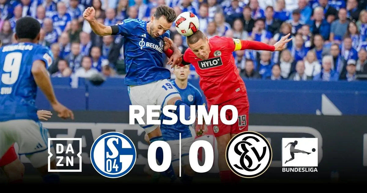 Schalke 04 e Elversberg não vão além do nulo (resumo)