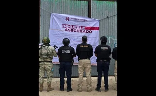 Hallan depósito clandestino de huachicol en Hidalgo; recuperan 33 unidades de transporte federal robadas