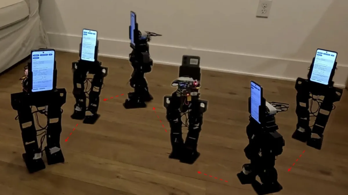 PhoneBot uses an old $50 Android smartphone brain with its cameras as eyes — tech Frankenstein is an open source humanoid robot platform for makers