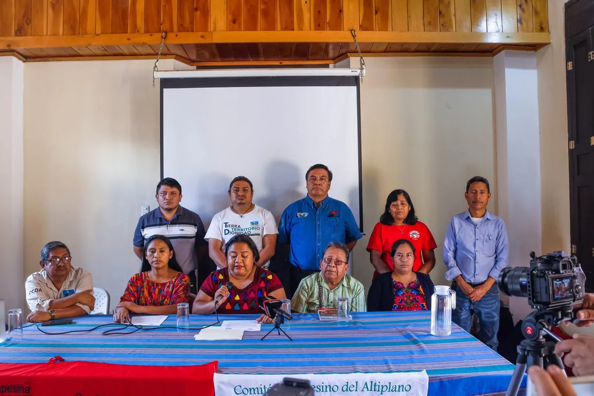 Las organizaciones campesinas denuncian que la sequía, los desalojos y el pacto agrario paralizado agravan la crisis rural en Guatemala