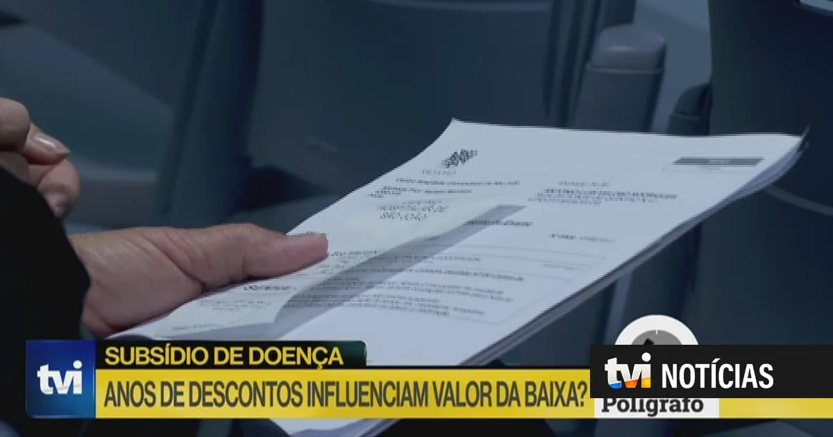 Polígrafo. Anos de descontos influenciam o valor da baixa?