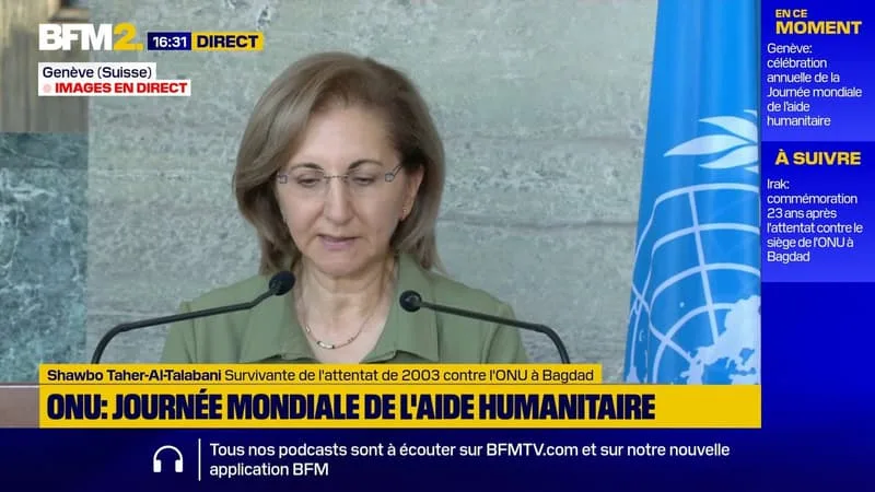 23 ans après l'attentat contre l'ONU à Badgad, une survivante témoigne