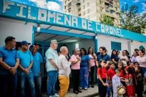 Rehabilitan Centro de Educación Inicial Filomena de Coronel en Los Teques