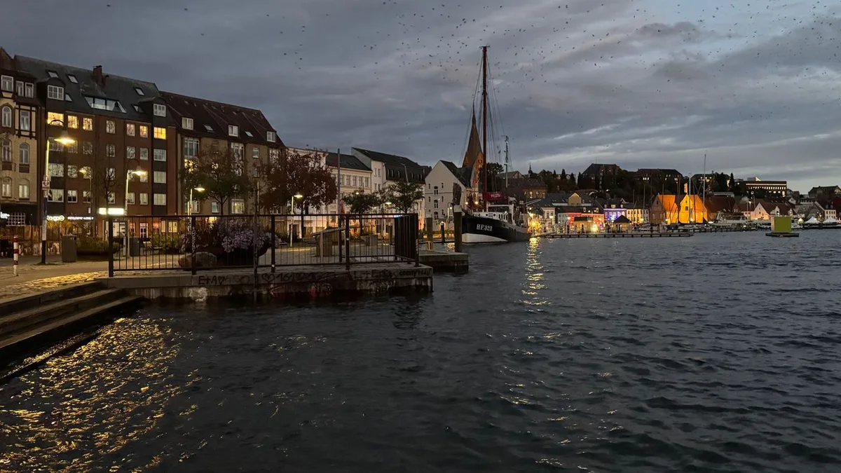 Ostseehochwasser: Erste Ostseesturmflut des Herbstes glimpflich verlaufen