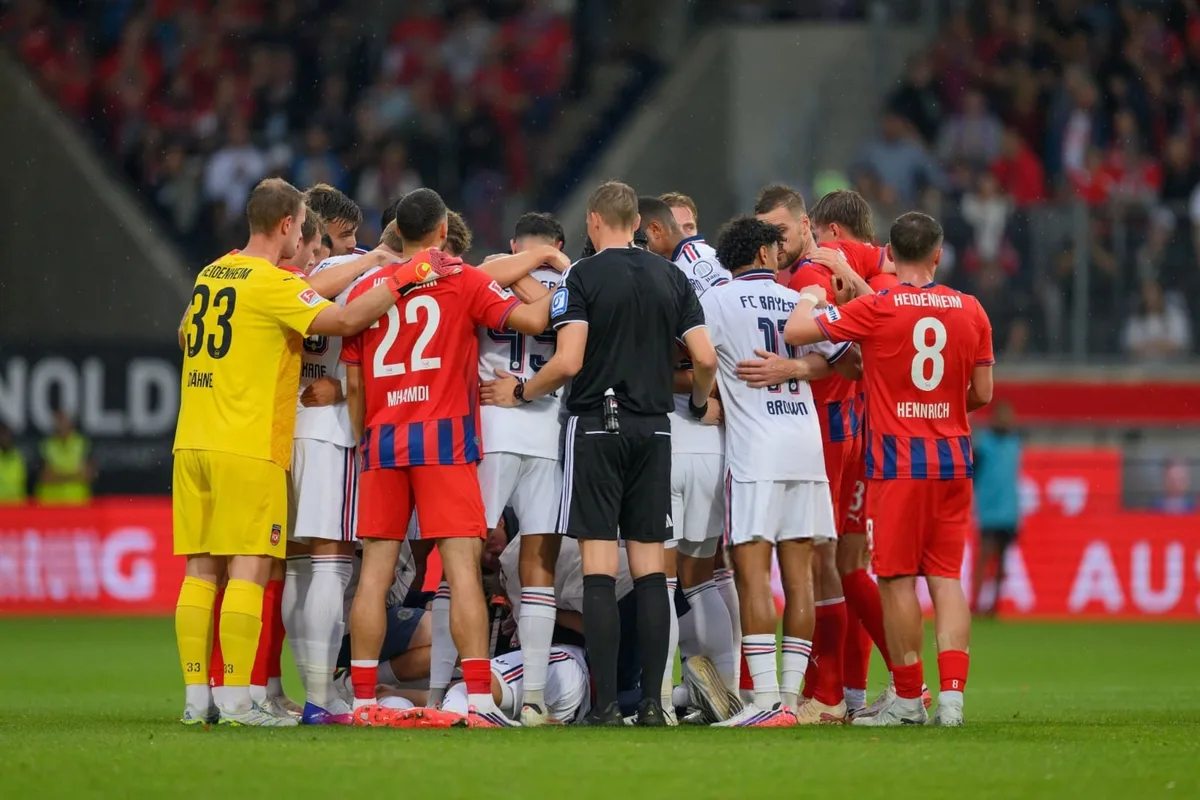 Musiala vuelve a desplomarse en un partido con el Bayern