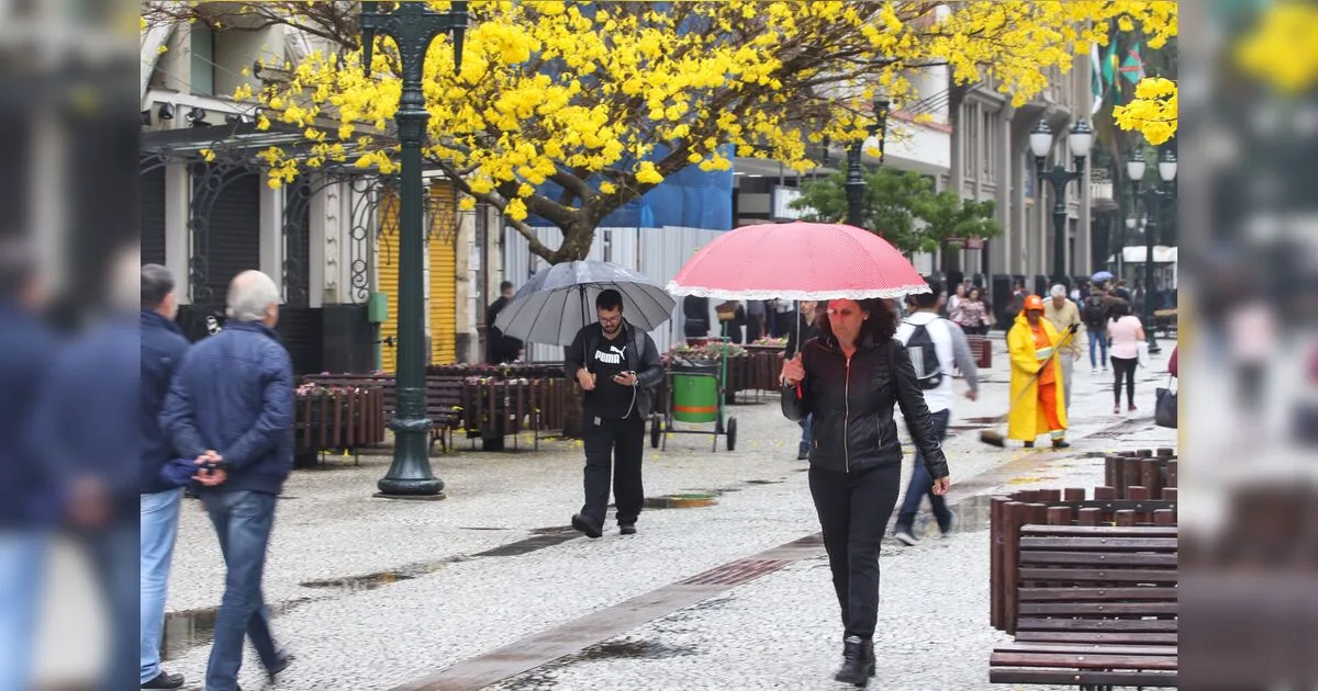 Tempestades seguem na terça, dão trégua na quarta e retornam na quinta ao PR