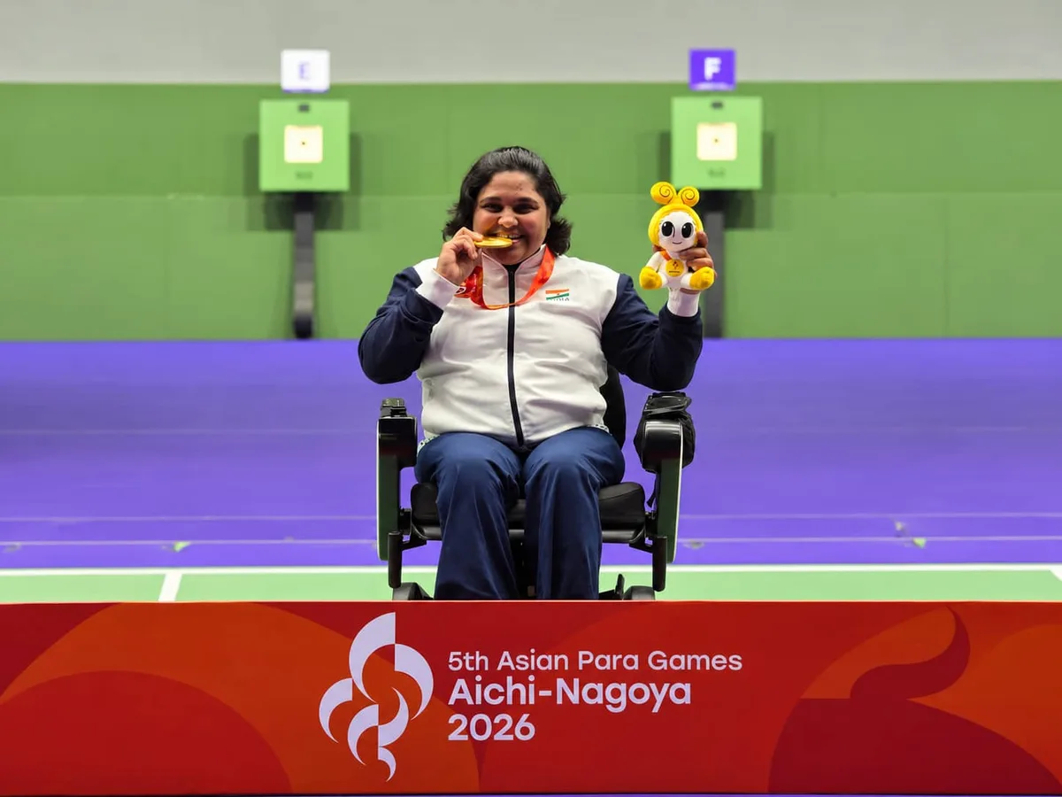 Asian Para Games 2026: Mona wins gold in shooting; India's medal tally- 11