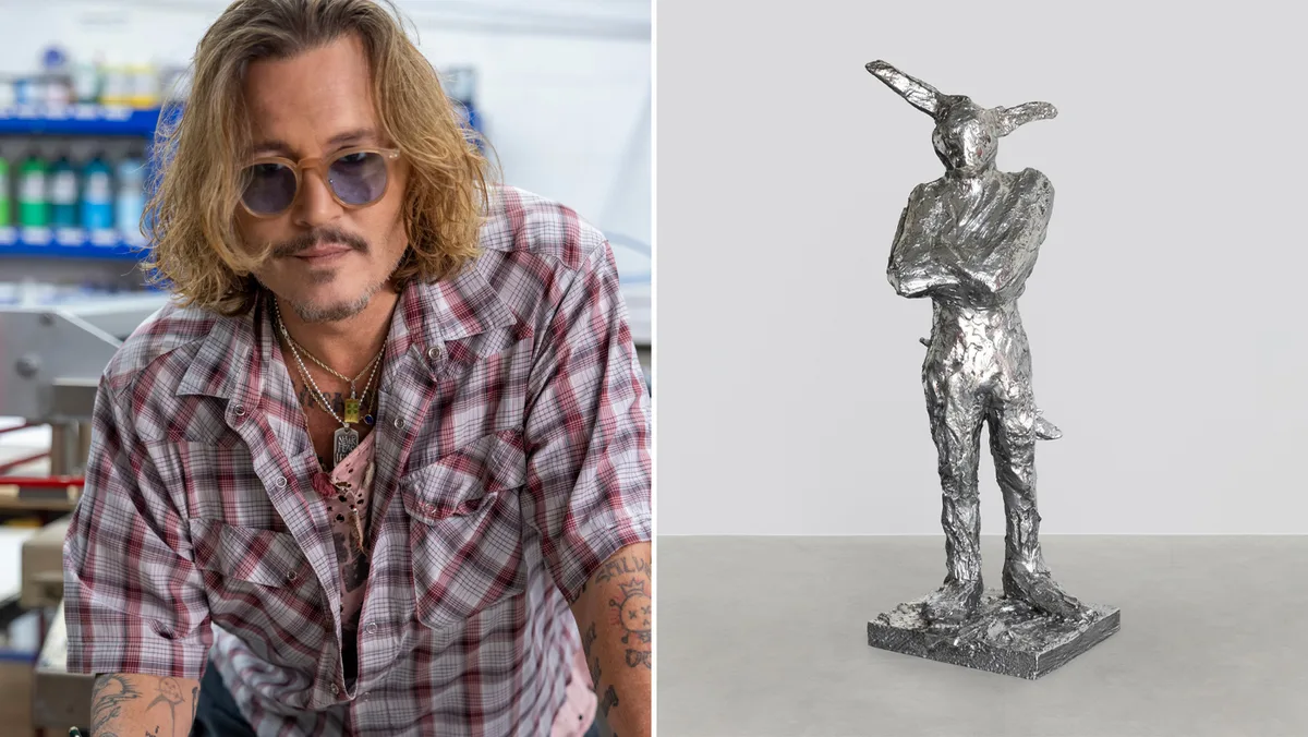 Johnny Depp’s First Sculpture To Be Unveiled At Art Fair