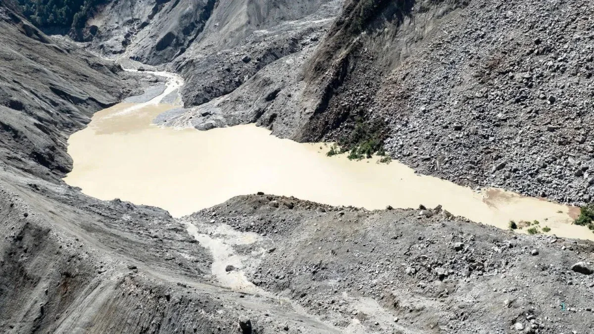 Risk of lake burst near Nepal disaster site wanes