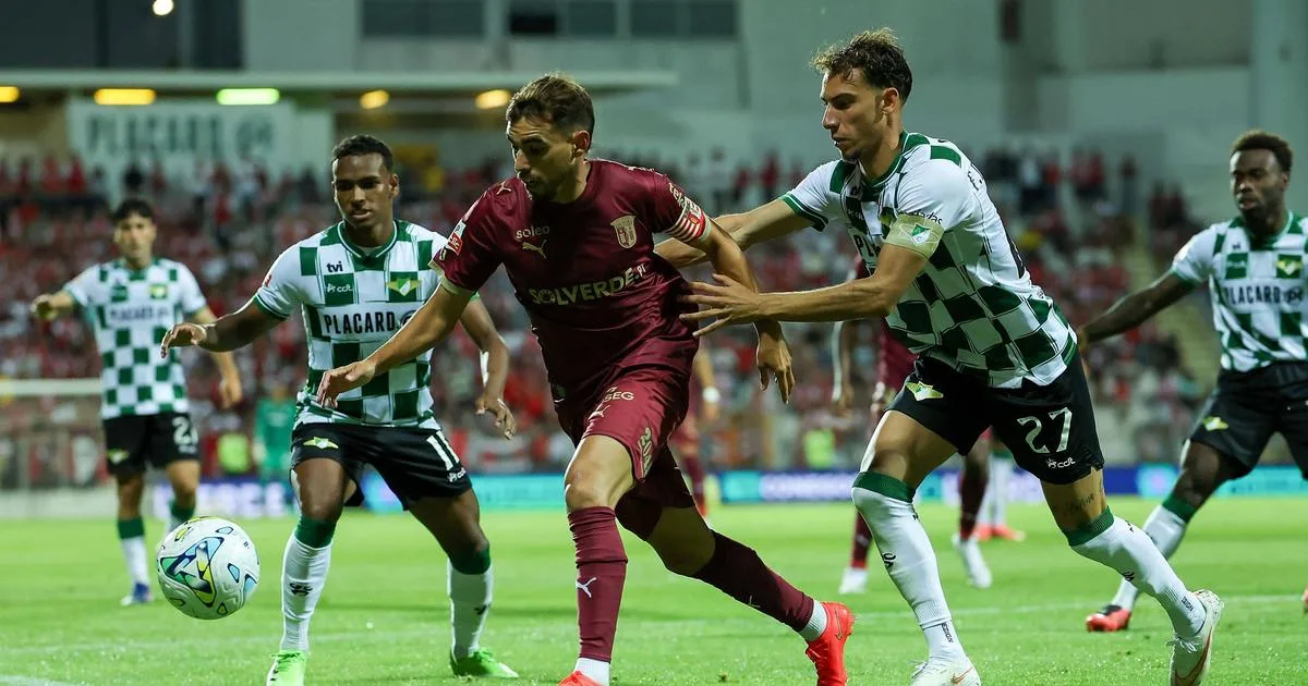 SC Braga: Ricardo Horta é baixa de vulto para o 'play-off' da Conference (e não só)