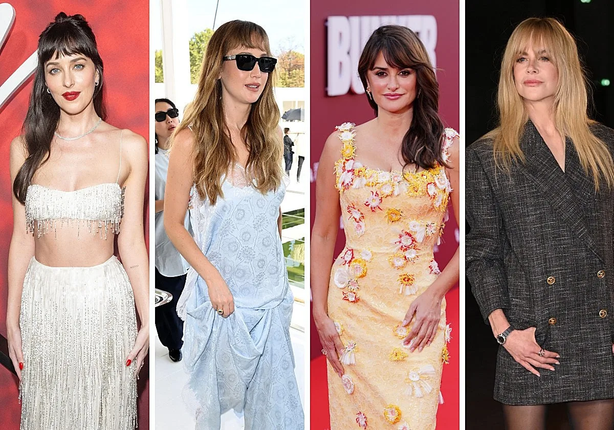 De Penélope Cruz a Nicole Kidman: los flequillos de las famosas para este otoño