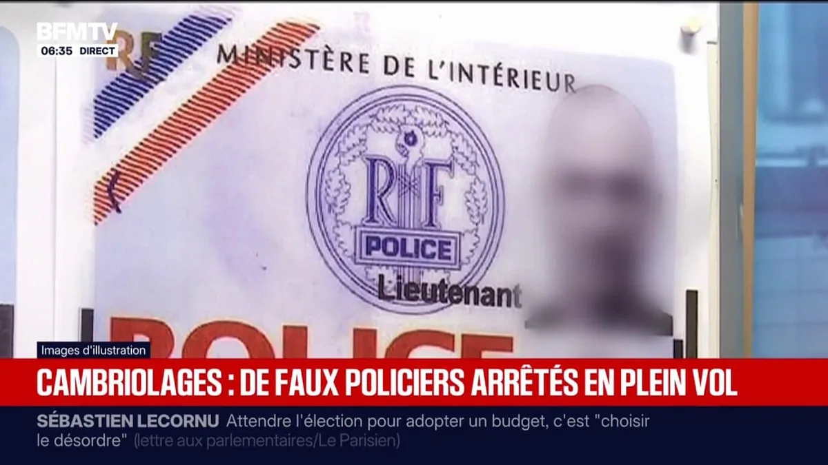 Cambriolages: de faux policiers, soupçonnés d'avoir volés de l'argent et des bijoux, arrêtés en plein vol dans l'Eure
