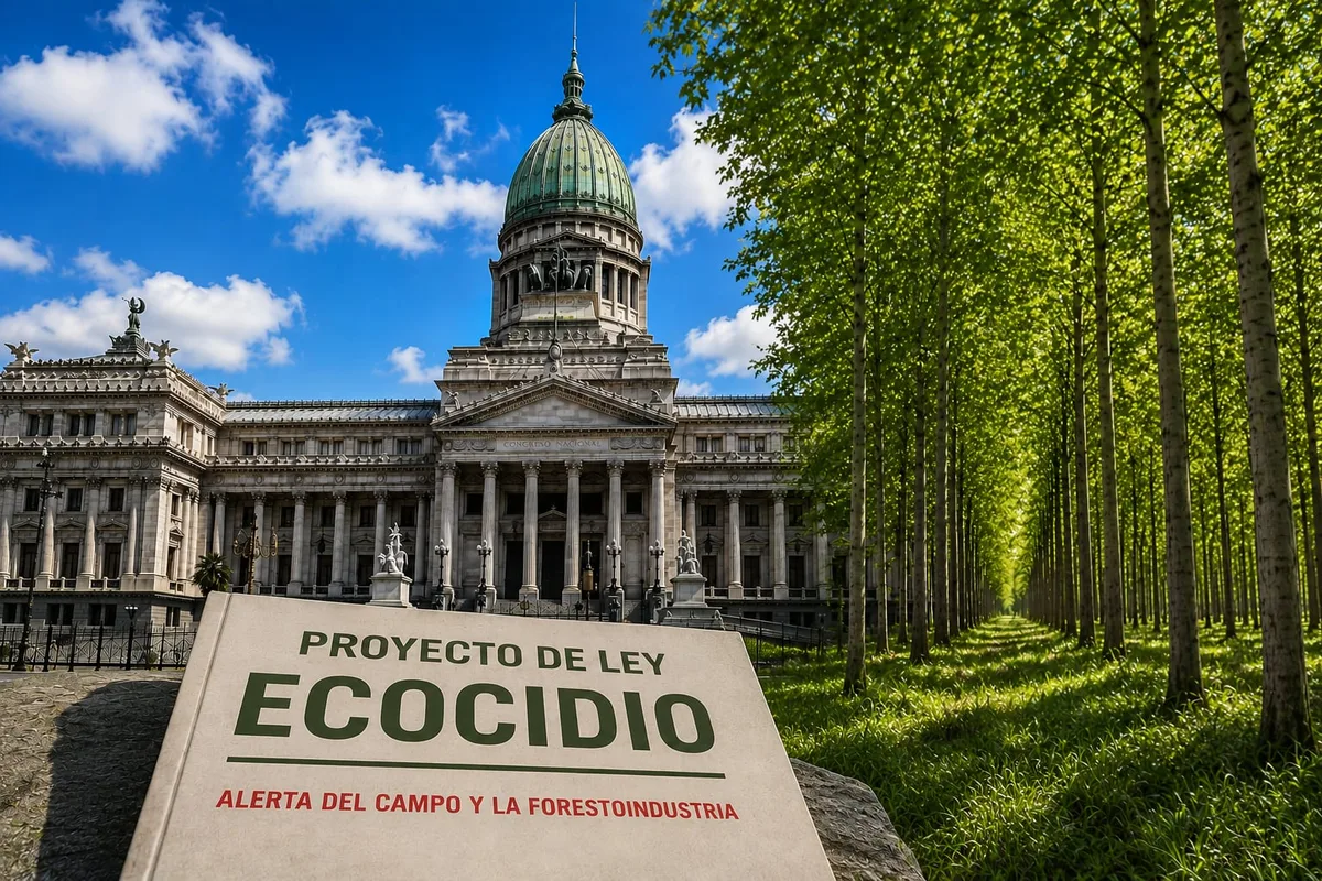 Alerta en el campo y la forestoindustria: aseguran que el proyecto de ley de “ecocidio” puede criminalizar la producción