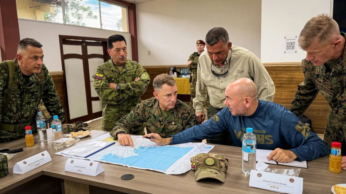 Ecuador y Colombia negocian una base conjunta en la frontera en medio de una ofensiva regional contra el narco