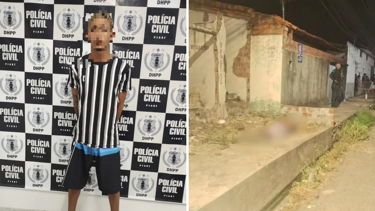 Jovem suspeito de matar homem a tiros é preso menos de 24 horas após o crime em Teresina