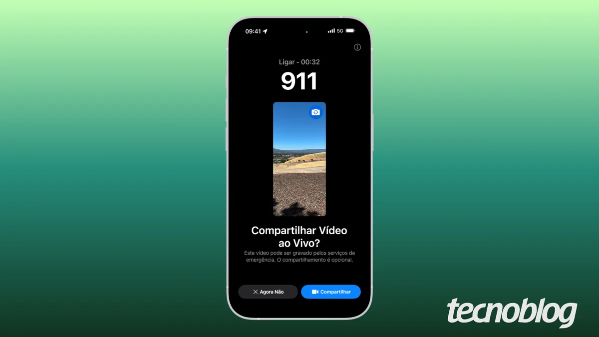 iPhone agora pode mostrar sua câmera ao vivo em chamadas para o 190