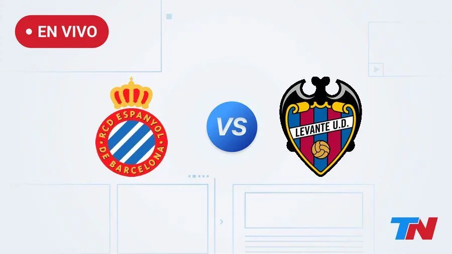 Espanyol vs Levante en vivo por la fecha 1 de La Liga de España: hora, dónde ver y formaciones