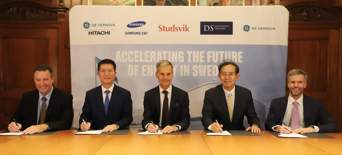 삼성물산, 스웨덴 신규 원전 사업 진출…1.2GW SMR 공동개발
