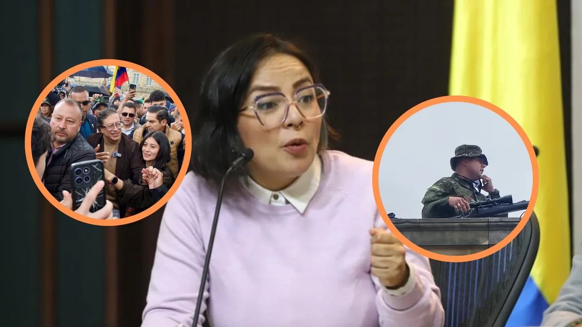 Jennifer Pedraza ahora cuestionó a Petro por petición de francotiradores en la plaza de Bolívar: “Venga de donde venga. Inaceptable”