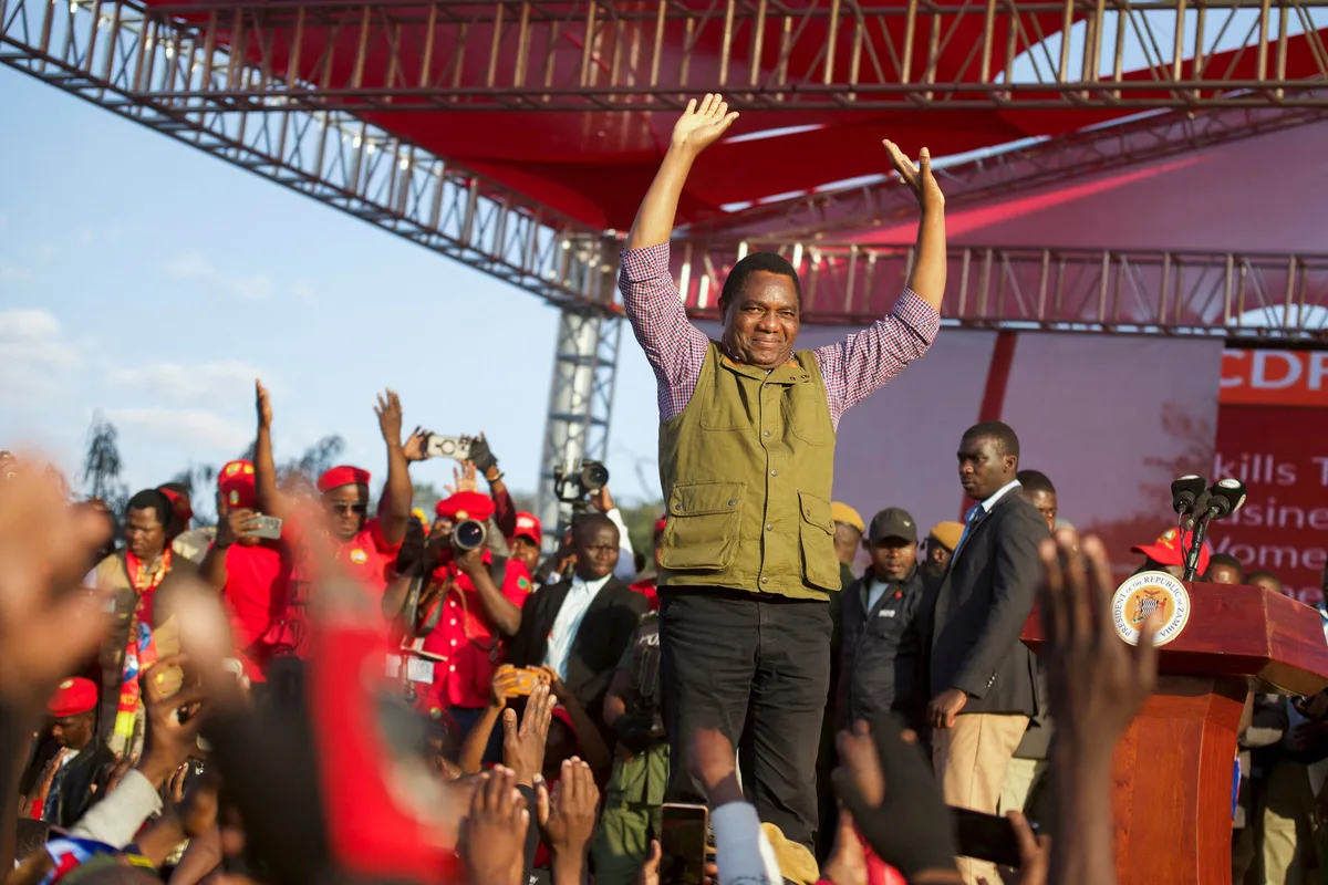 Zambia's Hichilema re-elected amid economic frustrations