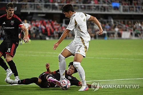 손흥민 7경기째 골 침묵…LAFC, DC와 비겨 리그 5경기 무승