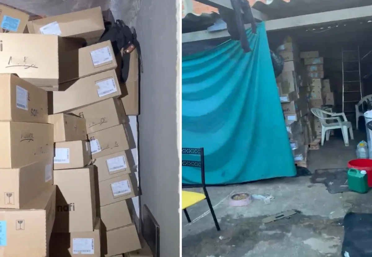 VÍDEO: Polícia investiga origem de carga de R$ 740 mil em medicamentos recuperada em casa de Monte Mor