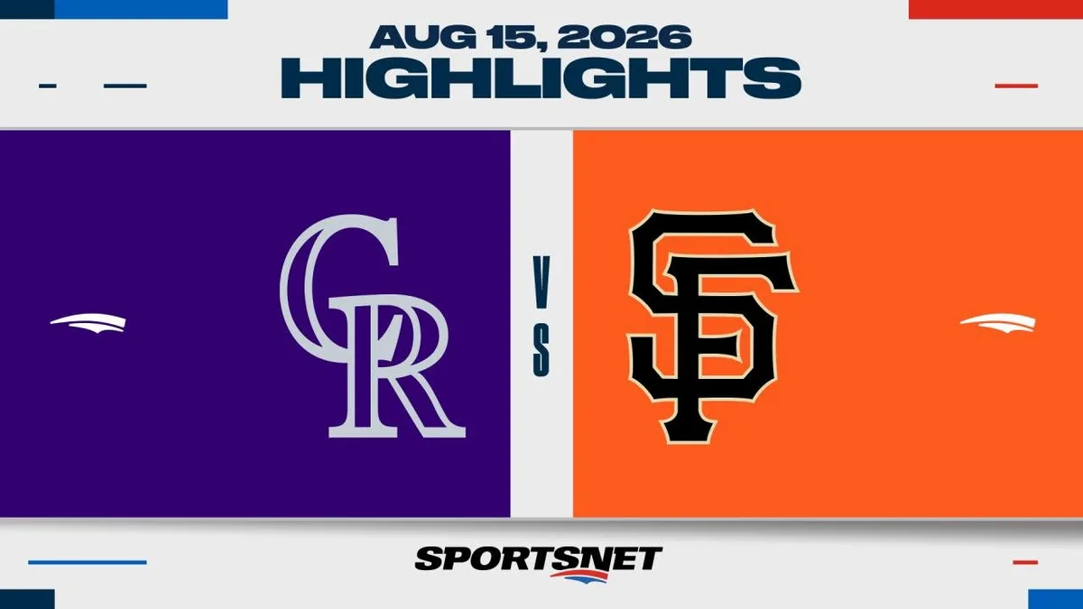 MLB Highlights: Giants 7, Rockies 1