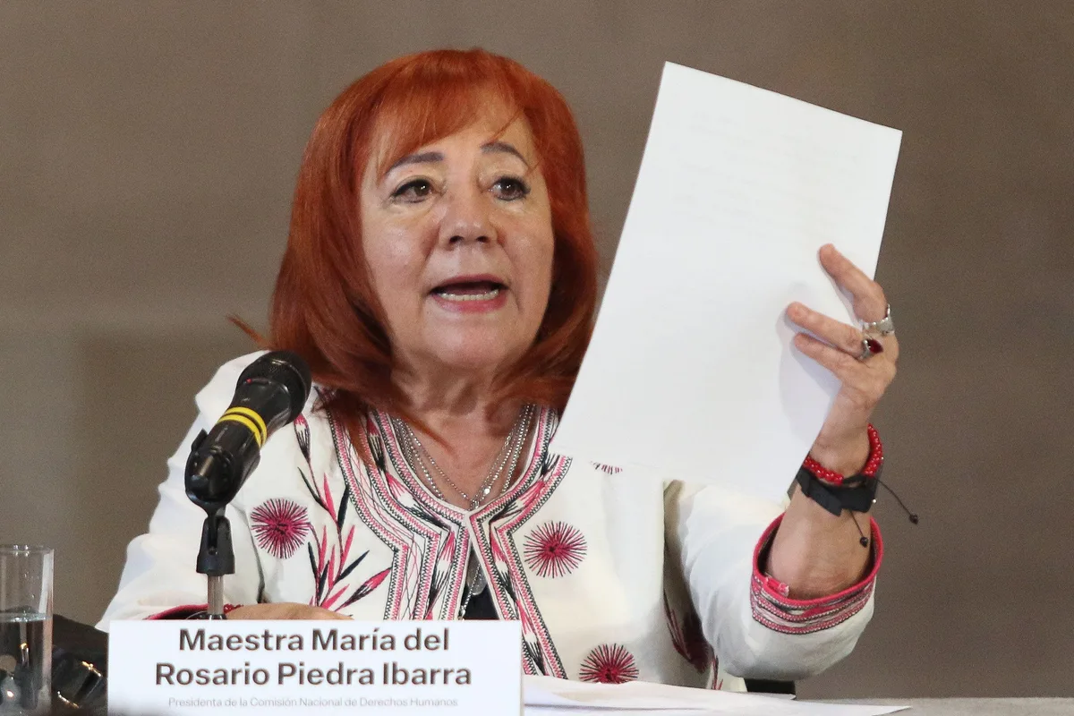 Rosario Piedra asegura que la CNDH está en transformación