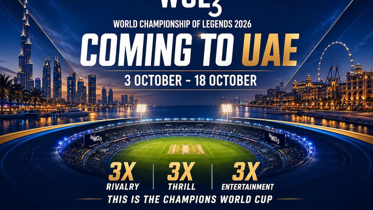 World Championship of Legends Announces UAE As Season 3 Host