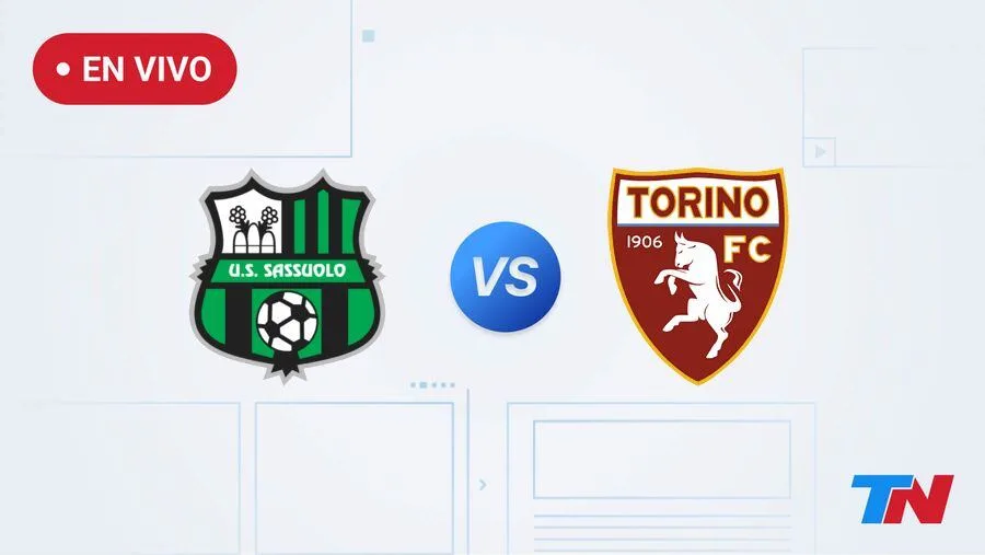 En vivo - Sassuolo vs. Torino: 2 - 1, por la fecha 2 de la Serie A de Italia
