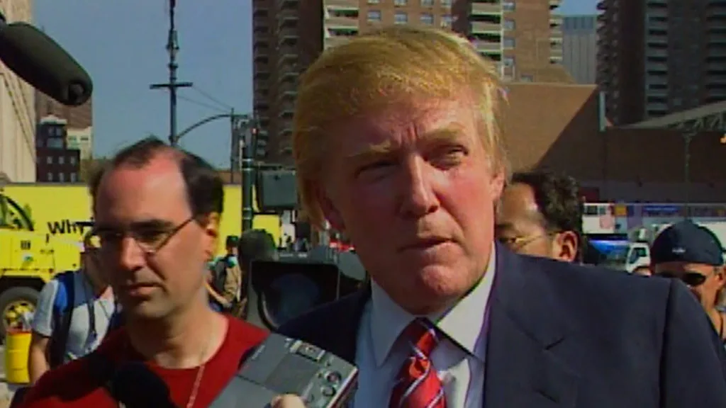 WATCH: What Trump told reporters near Ground Zero in 2001