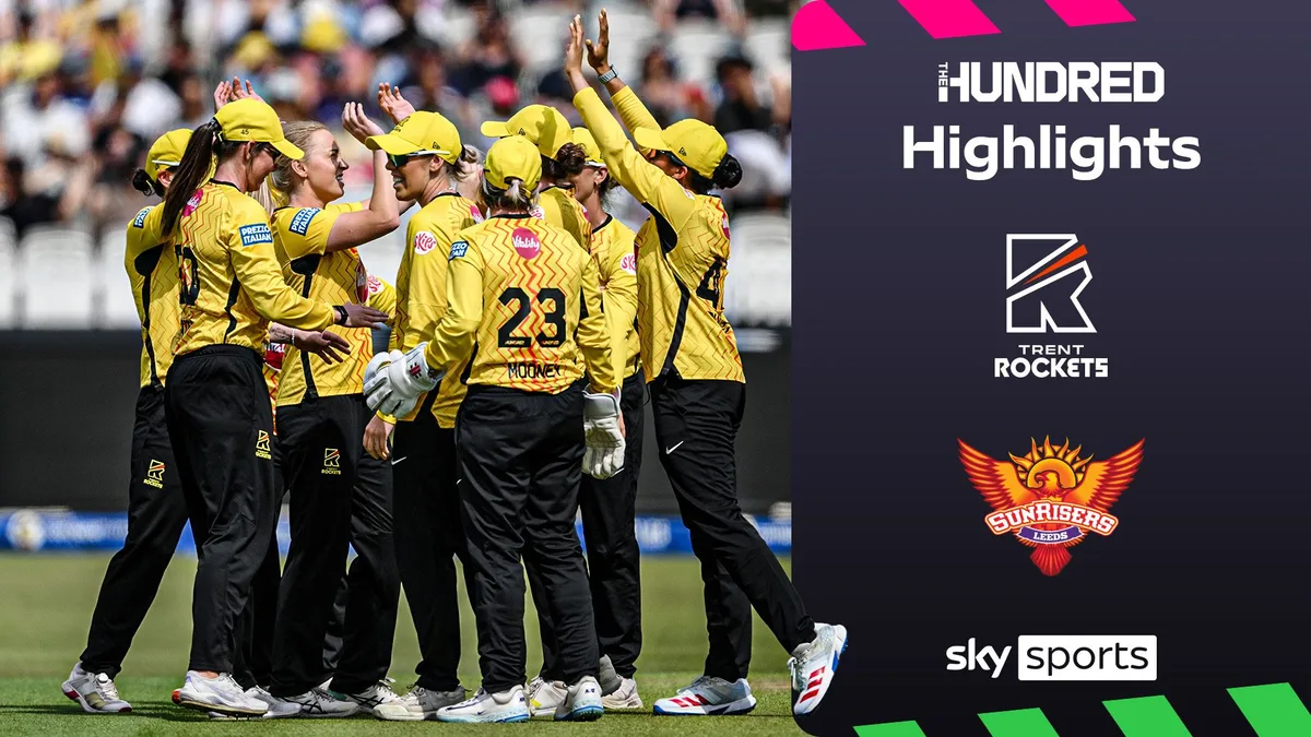 Rockets THRASH SunRisers to take Hundred title