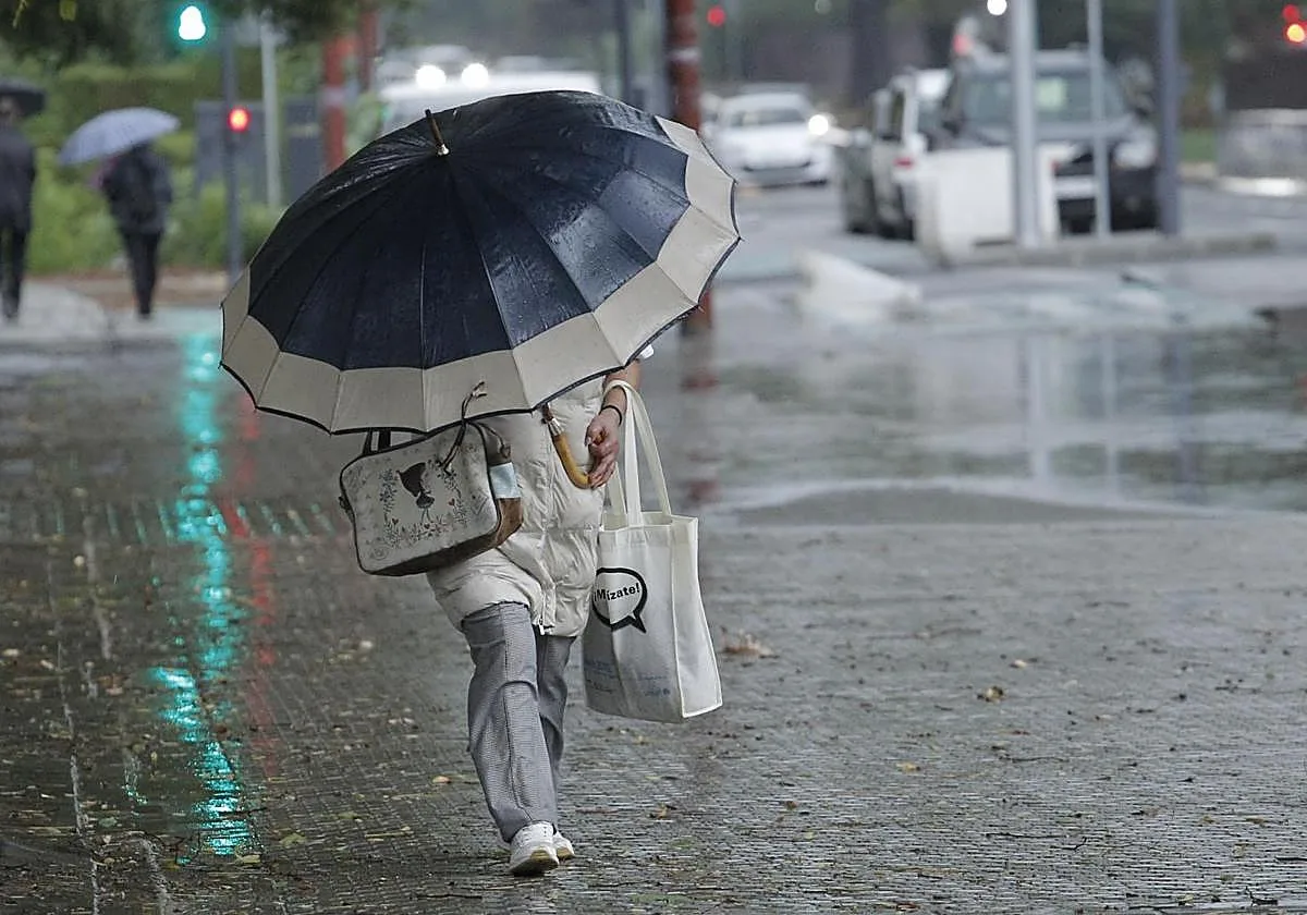 El temporal de lluvia provoca desbordamientos de arroyos en la AP-4 a su paso por El Cuervo