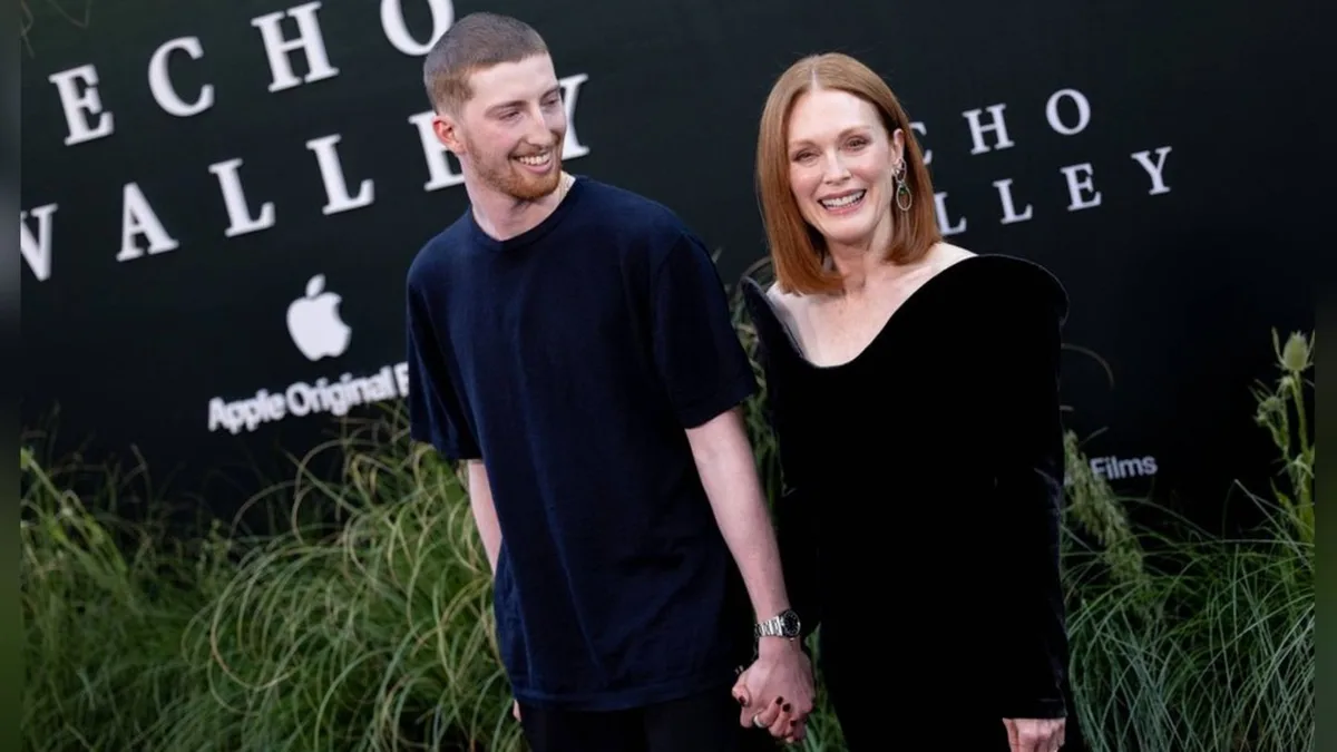 Julianne Moore: Jubel über die Hochzeit ihres Sohnes Caleb