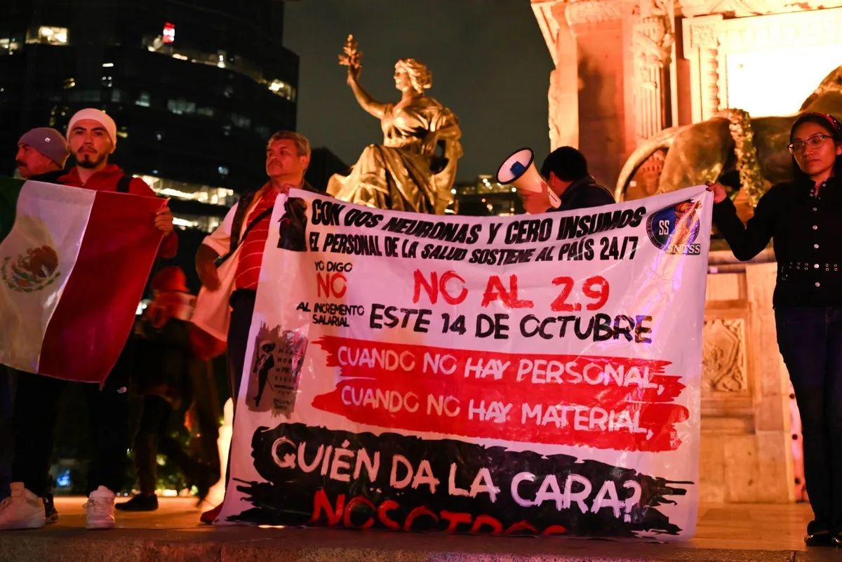 ¿Más bloqueos en CDMX? Trabajadores del IMSS rechazan aumento salarial del 2.9% y amenazan con marchas