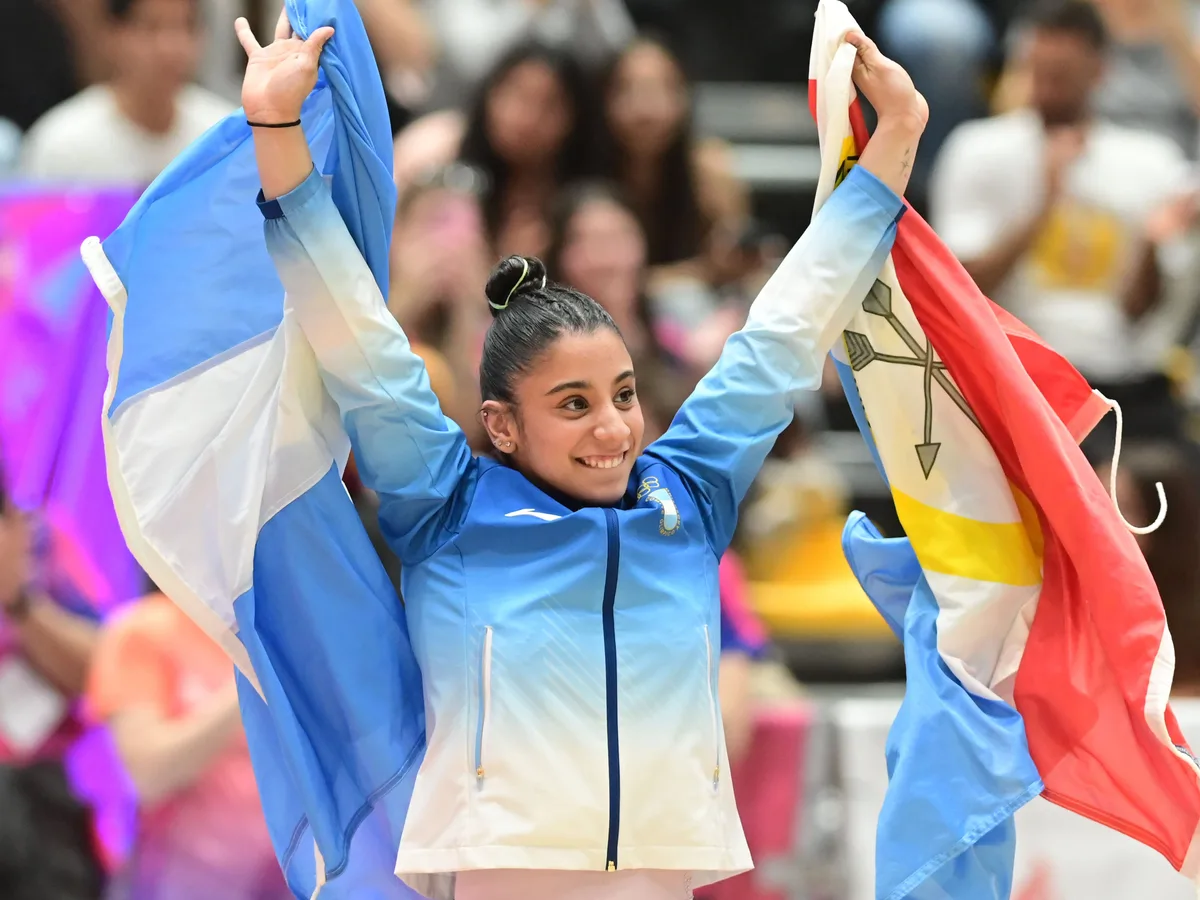 Emilia Acosta, una gimnasta de oro que sueña en grande y le dio a su mamá el regalo más preciado