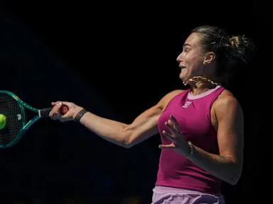 Pegula wastes 3 match points in last-32 loss to Ostapenko in Wuhan after month off