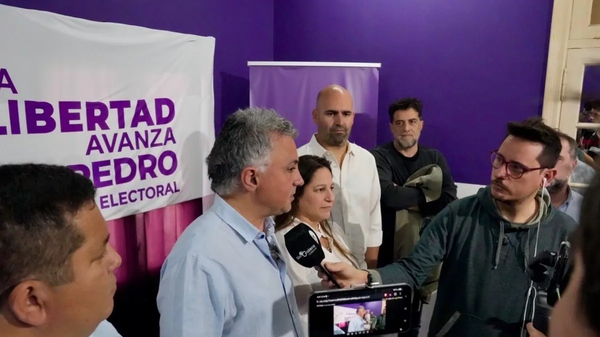 Karina Milei pegó el faltazo en San Pedro, pero Sebastián Pareja intentó apuntalar el armado de La Libertad Avanza en PBA: "Fuerza"