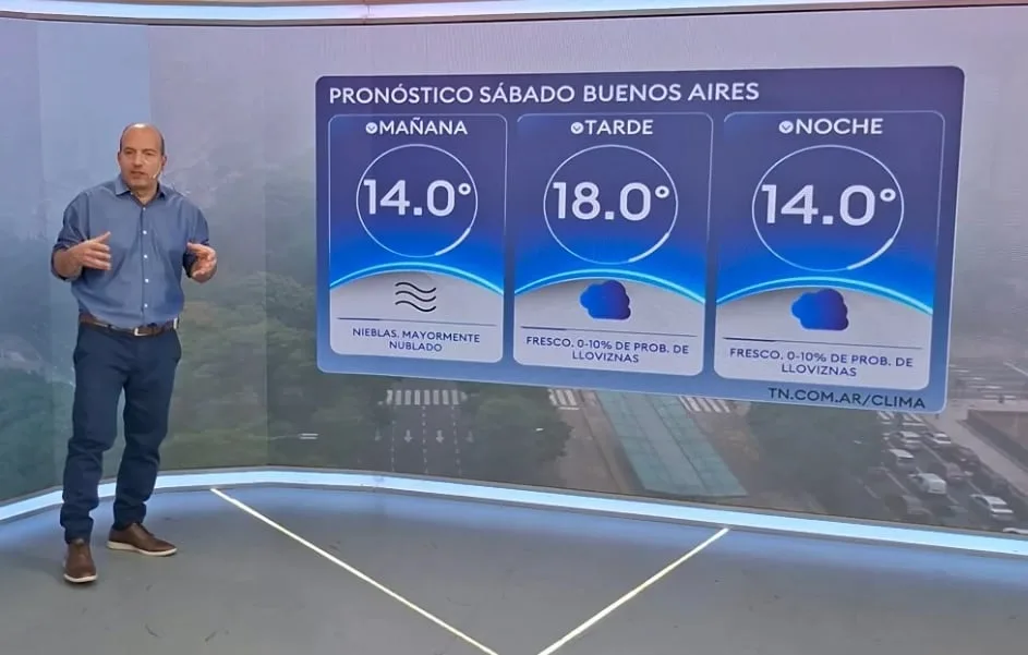 Murió Fernando Confessore, el meteorólogo que trabajaba en el canal TN