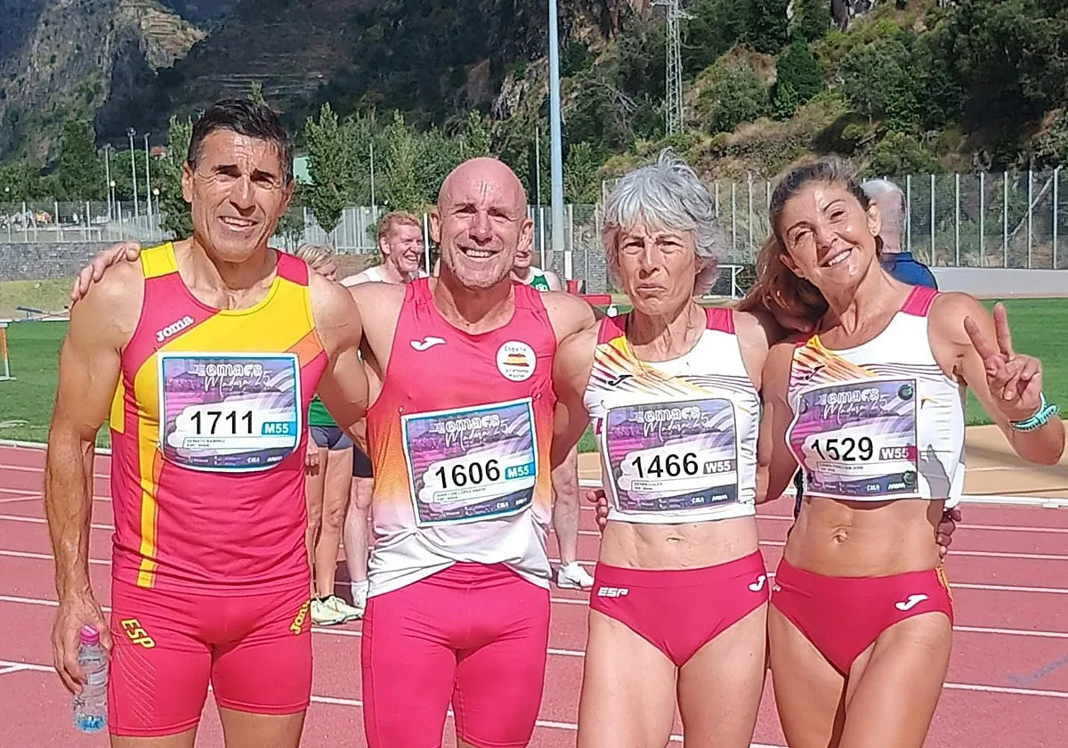 Tres atletas de Castilla-La Mancha compiten estos días en el Mundial Master en Corea del Sur