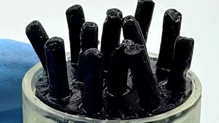 Biobatterie nutzt sporenbildende Bakterien in künstlichen Darmzotten