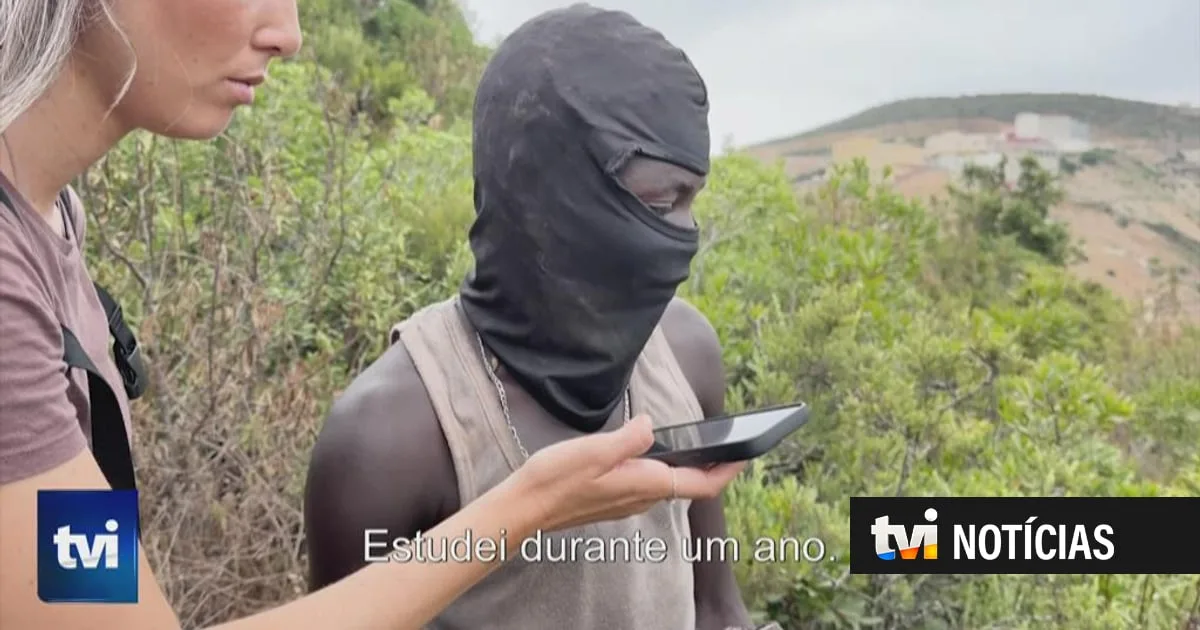"São milhares": a CNN Portugal esteve nas colinas marroquinas onde os migrantes se escondem à espera de conseguir entrar em Ceuta