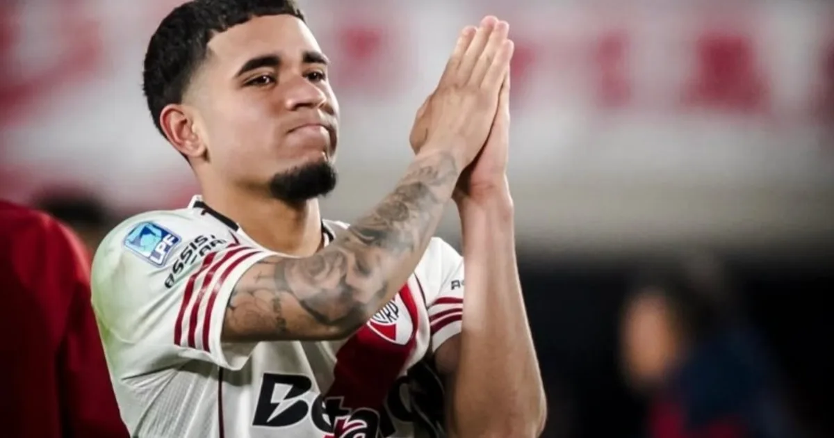 De ser una bomba de mercado a un adiós como borrado: Kendry Páez rescindió y se fue de River