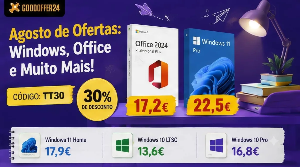 O Office gratuito no browser tem limites: Office 2024 por 17,2€