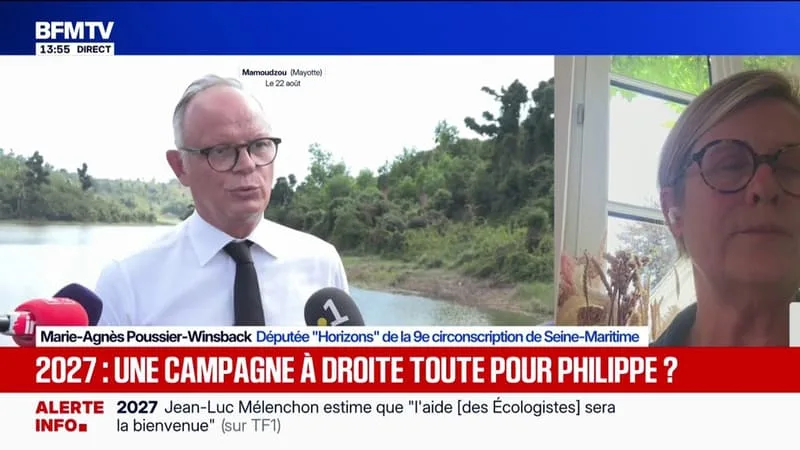 Immigration, Mayotte... "Nier les problèmes, c'est une forme de naïveté", assure Marie-Agnès Poussier-Winsback, députée "Horizons"