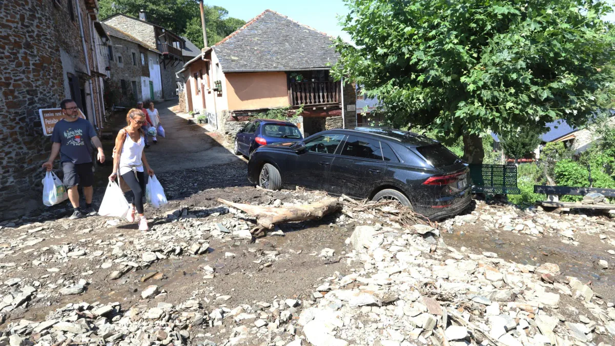 La Aemet vincula a "varios factores", como acumulaciones de agua u orografía, riadas como la de El Bierzo, que dejaron dos muertas