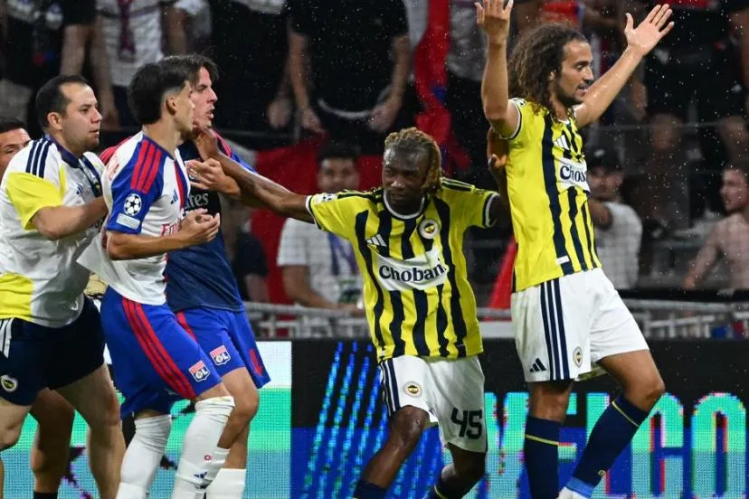 « Allez l'OM ! » : provocation de Mattéo Guendouzi et échauffourée après la défaite de l'OL contre Fenerbahçe